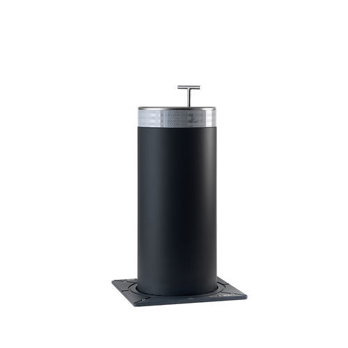 semi-automatic retractable bollard - BORNES ESCAMOTABLES ET SYSTEMES