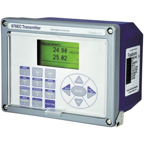 Liquid conductivity transmitter - 876EC  - Schneider Electric - 4-20 mA