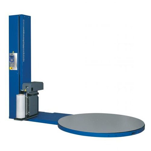 Turntable wrapping machine - A100 - Shanghai Fhope machinery co.,ltd - semi-automatic / pallet / for the food and beverage industry
