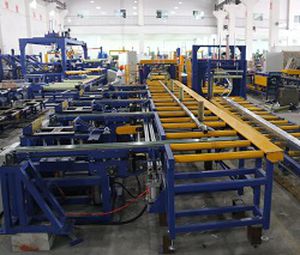 Aluminum profile packaging line - Shanghai Fhope machinery co.,ltd - automatic