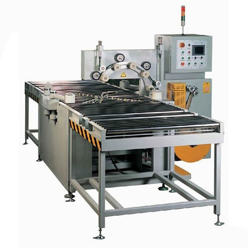 Rotary ring wrapping machine - FPC-300 - Shanghai Fhope machinery co.,ltd - automatic / coil / with conveyor