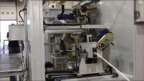 Hose packaging line - Shanghai Fhope machinery co.,ltd - automatic