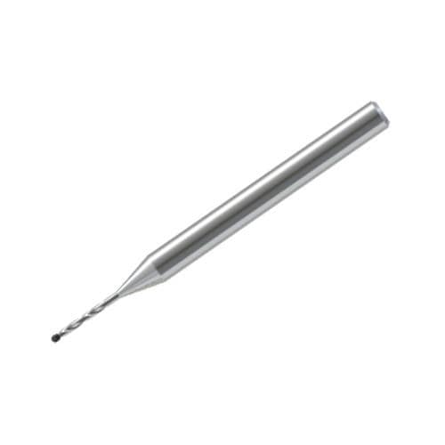 Ball nose milling cutter - NDBE-2 - Nagoya Precision Tools - solid carbide / PCD / for non-ferrous materials