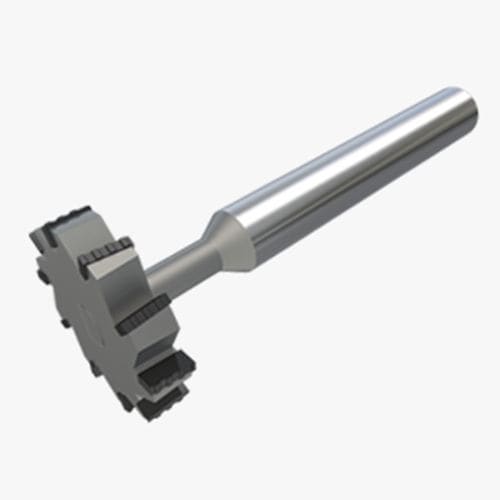 Insert milling cutter - Nagoya Precision Tools - grooving / with cylindrical shank