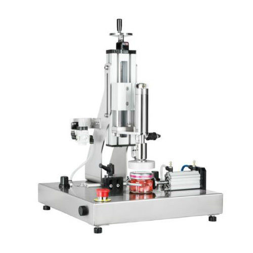 Screw screw capping machine - CM3 ENGINEERING SRL - pneumatic / semi-automatic / for bottle packs