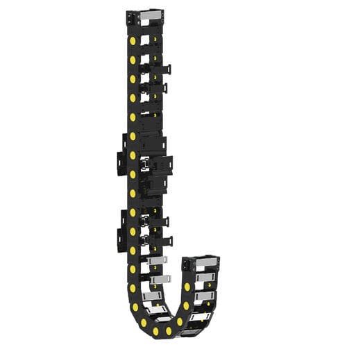Snap-open drag chain - CK40 A Series - CKS KABLO TAŞIYICI SIS. SAN. TIC. A.S. - openable / plastic / with separators
