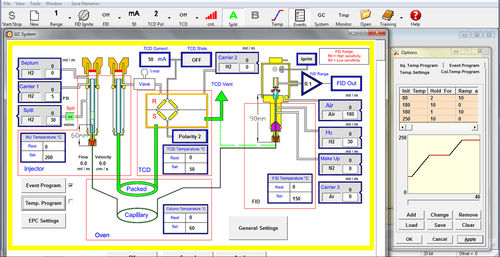 Control software - Winchester Chrom Technologie GmbH - monitoring / calculation / chromatography