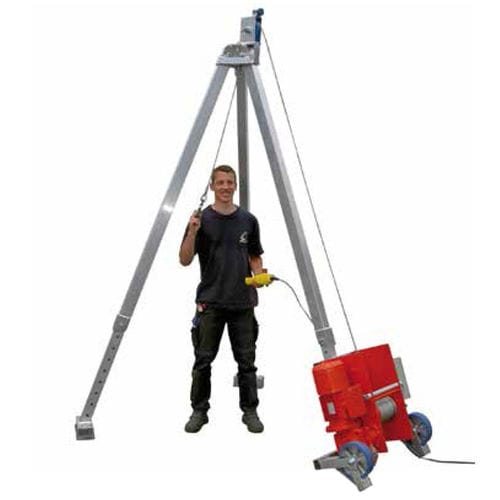Aluminium lifting tripod - Tripod - VINCA EQUIPOS INDUSTRIALES - telescopic / lightweight