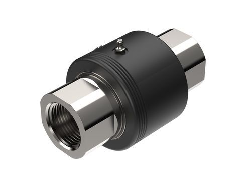 Water rotary union - E4-DD series - ROTOTECH MAKİNA SAN. VE DIŞ TİC. LTD. ŞTİ. - for oil / industrial / hydraulic