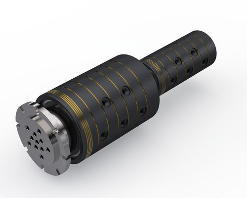 Water rotary union - M1-C10 - ROTOTECH MAKİNA SAN. VE DIŞ TİC. LTD. ŞTİ. - for oil / for air / 10-passage
