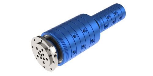 Oil rotary union - M2-A10 series - ROTOTECH MAKİNA SAN. VE DIŞ TİC. LTD. ŞTİ. - for vacuum / for chemicals / for gas