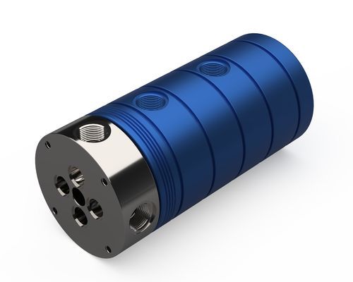 Air rotary union - M4-4X A series - ROTOTECH MAKİNA SAN. VE DIŞ TİC. LTD. ŞTİ. - 4-passage / industrial / hydraulic