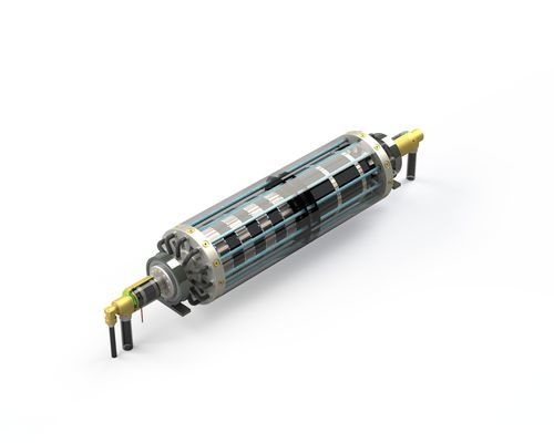 Water rotary union - Alternator-Integrated Cylinder Systems 2 - ROTOTECH MAKİNA SAN. VE DIŞ TİC. LTD. ŞTİ. - aluminium / brass / bronze