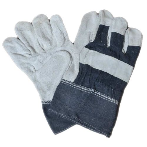 Work safety gloves - DELL-2234 - SS DAASTNA EXPORTS LLP - abrasion-resistant / cotton / denim