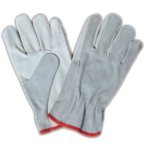 Work safety gloves - DELL-4226 - SS DAASTNA EXPORTS LLP - abrasion-resistant / full-grain leather