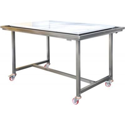 Stainless steel workbench - HCT 01 - MATAŞ MAKİNA - monobloc / mobile
