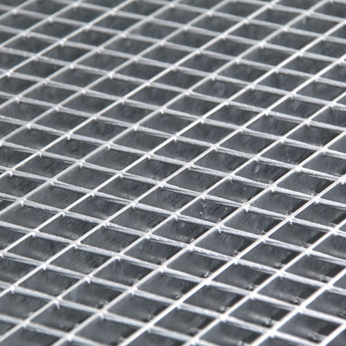 Steel grating - Gei Gitterroste - galvanised steel / forge welded / high load capacity