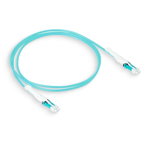 Fiber optic cable assembly - 488003 - T&S Communications - QSFP-DD / duplex / custom-made