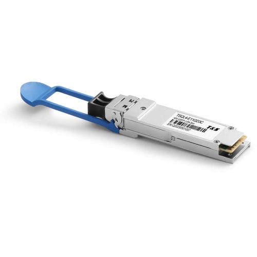 Fiber optic transceiver - TSQL4-E11GD3C - T&S Communications - gigabit Ethernet / QSFP+