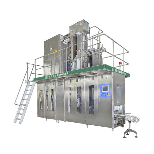 Automatic filling machine - LWG6CF - GUANGZHOU LEIWEST PAK CO.,LTD. - brick-shaped box / fruit juice / beverage