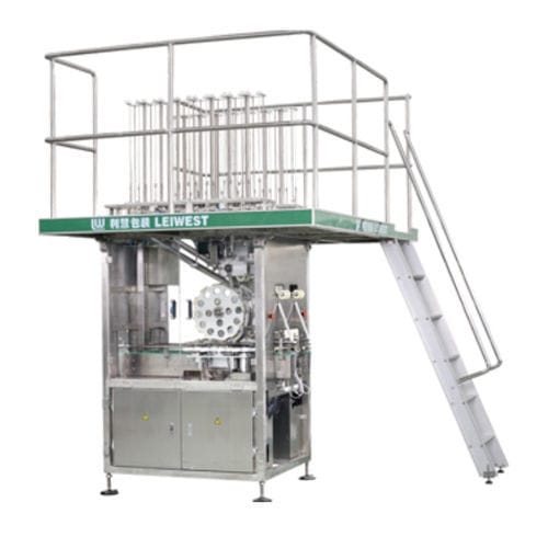 Rotary capping machine - JGS-1 - GUANGZHOU LEIWEST PAK CO.,LTD. - automatic / for cans / for caps