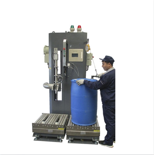 Semi-automatic filling machine - H52 - Changchun Rochiev Intelligent Equipment Manufacturing Co., Ltd. - pallet drum / IBC / for liquids