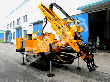 Continuous flight auger (CFA) drilling rig - YGL-100Q - WUXI JINFAN DRILLING EQUIPMENT CO.,LTD. - multifunction / crawler / rotary