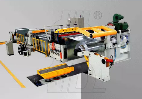 Metal strip slitting line - HL-ZJ1250-90A - Hengli CNC TechnologyCo., Ltd - coil-fed