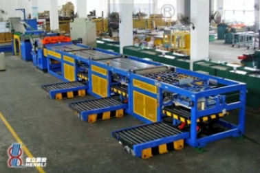 Die cutting line - HL1200BS6 - Hengli CNC TechnologyCo., Ltd - for metal / sheet metal / stacking