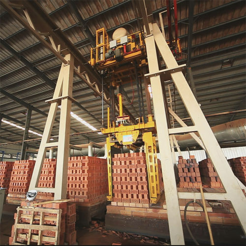 Brick loading and unloading system - UBS-1400 - Shandong Mining Machinery Group Company - PLC / automatic