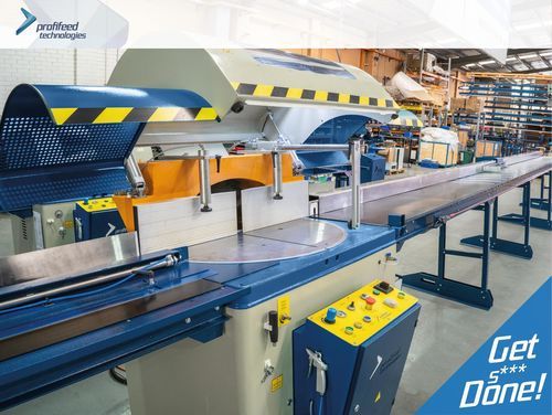Aluminum saw - A700 Semi-Automatic Aluminium Saw - ProfiFeed Technologies - semi-automatic