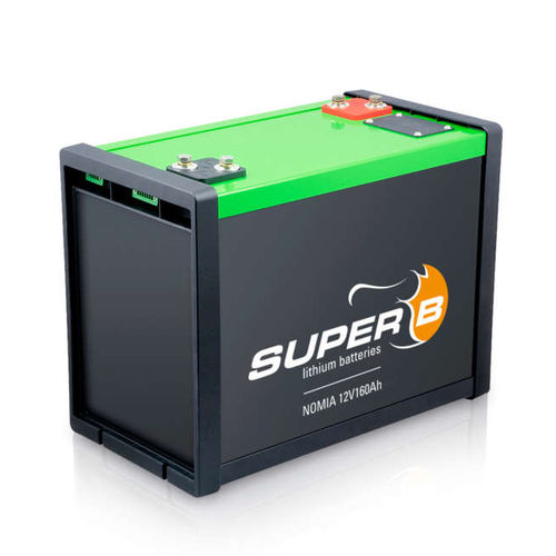 12 V battery - Nomia - Super B Lithium Power B.V. - LiFePO4 / rectangular / prismatic