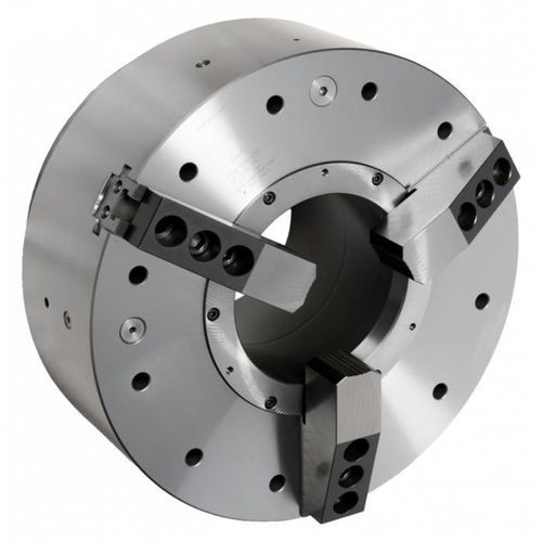 Workpiece clamping chuck for turning applications - 2500-500-230 - Bison S.A. - large-diameter / steel / pneumatic