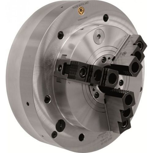Workpiece clamping chuck for turning applications - 2502-500-230 US - Bison S.A. - rear clamping / large-diameter / steel