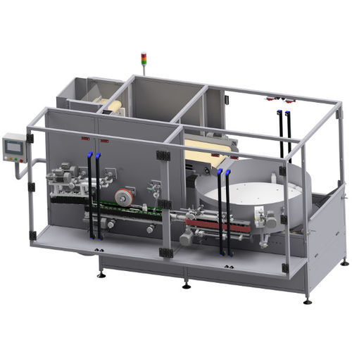 Rotative vial unscrambler - ANSA series - Albertina Machinery spol. s.r.o.