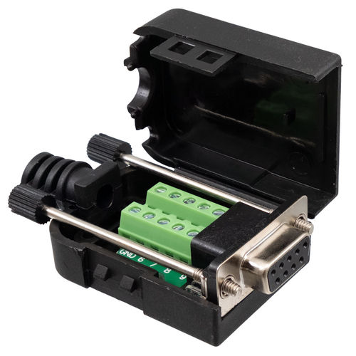 Data connector - 0855F - Electronic Grup, S.L - D-sub / rectangular / female