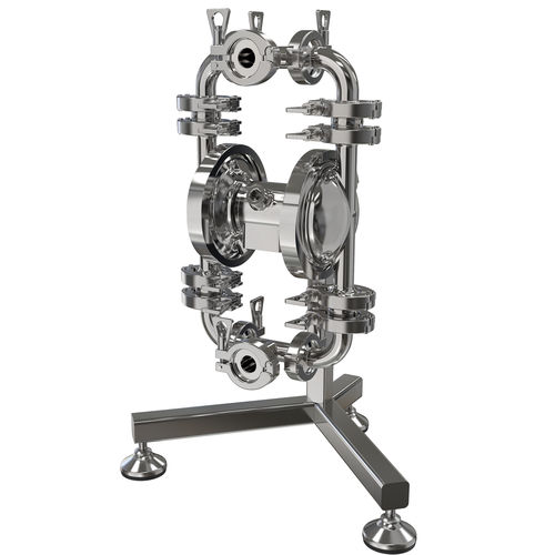 Pneumatic-drive hydraulic pump - AISIBOXER-01 - DEBEM SRL - stainless steel / handling / transfer