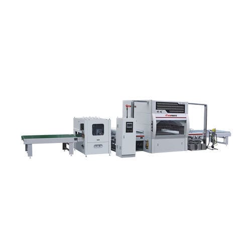 Automatic coating line - B3-01 - Guangdong Richfruits Coating Technology Co.,Ltd - surface / wood effect