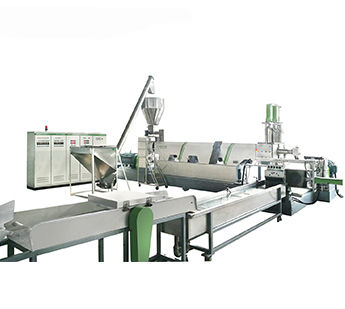 PE recycling unit - SJ200/200 - Chengdu PURUI Polymer Engineering Company - for HDPE / for PP / with pelletizing