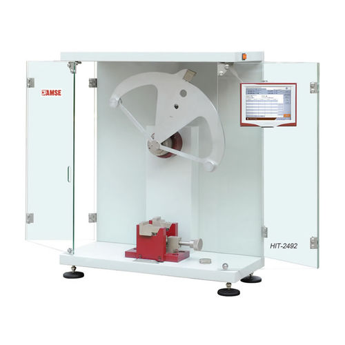Electronic for Charpy testing pendulum impact tester - AMSE - for plastics / Izod / for Charpy testing