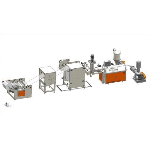 Plastic-coated fabric production line - PP MELTBLOWN - Wuxi JKS Machinery Manufacturing Co.,Ltd
