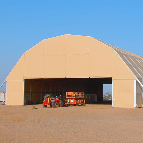 Modular warehouse - AIS20 - VALL S.A.R.L. - disassemblable / aviation / isolated