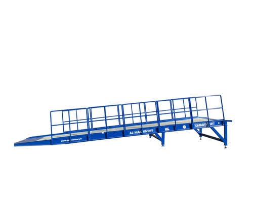 Platform loading ramp - PRIME FIX 10-10 RL - AZ RAMP - handling / fixed / container