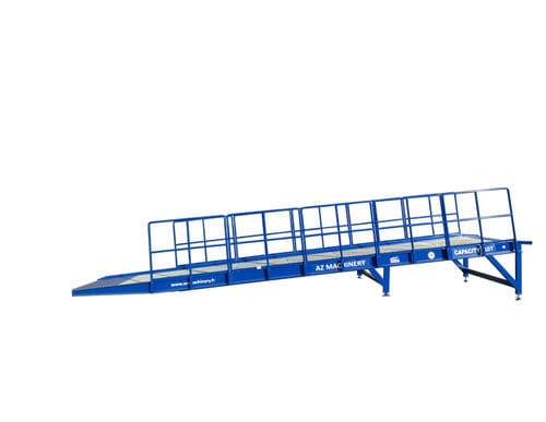 Platform loading ramp - PRIME FIX 10-12 RL - AZ RAMP - handling / container / hydraulic