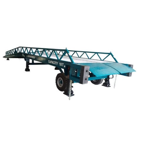 Platform loading ramp - STAR-10-XL-E - AZ RAMP - truck / mobile / electro-hydraulic