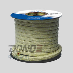 Braided rubber packing - ZD-P1401 - cixi zonde sealing and gasket.co.,Ltd - aramid / aramid fiber