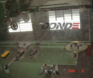 Gasket winding machine - ZD-M2500 - cixi zonde sealing and gasket.co.,Ltd - semi-automatic