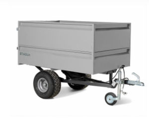 Dump trailer - Park Ranger 2150 - EGHOLM - container / for industrial materials / towed