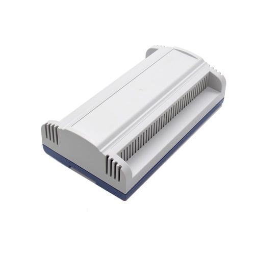 DIN rail enclosure - AK-DR-56 - SZOMK ELECTRONICS - rectangular / ABS / electronics