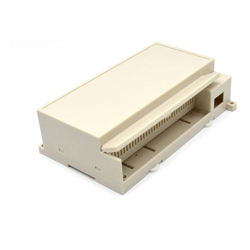 DIN rail enclosure - AK-P-27 - SZOMK ELECTRONICS - rectangular / ABS / industrial
